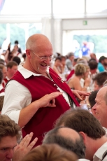 Zelt nach Festumzug