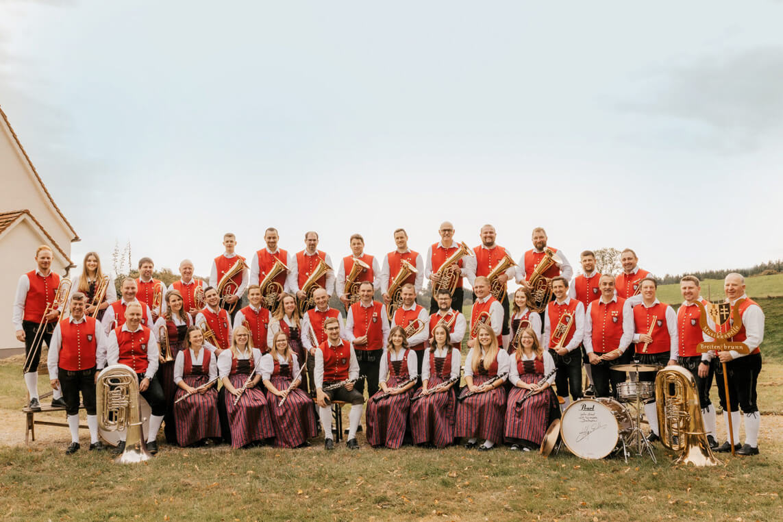 Musikkapelle Breitenbrunn Gruppenfoto
