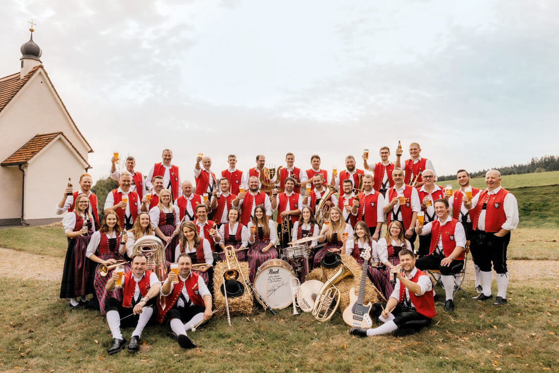 Gesamtfoto Musikkapelle Breitenbrunn